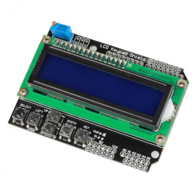 LCD Keypad 16x2 Shield - Arduino Compatible
